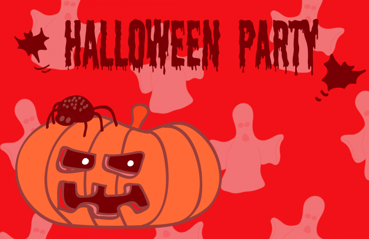 free vector Halloween Party Invitation Card 1
